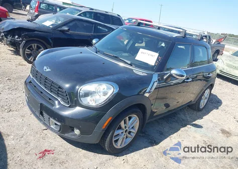 2013 Mini Countryman Cooper S из США, поврежденный, VIN WMWZC5C51DWP30972